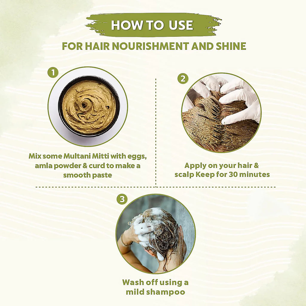 80gram Herbal Tan Removing Multani Mitti Face Pack For Skin