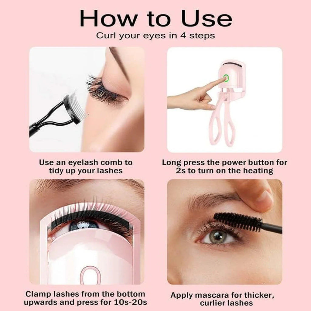 Electric Heated Eyelash Curler