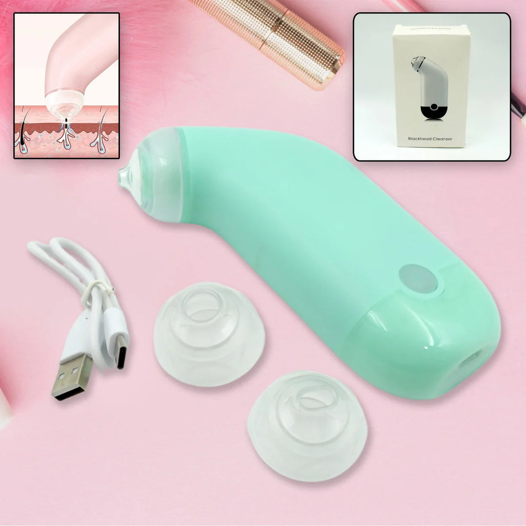 Mini Handheld Vacuum Blackhead Remover – Facial Massage & Spot Lifter